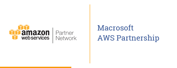 Macrosoft AWS Partnership Press Release