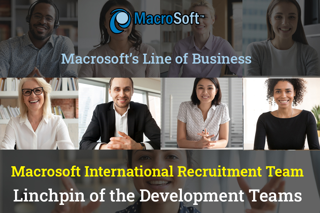 Macrosoft International Recruitment Team: Linchpin of the Development Teams LoB