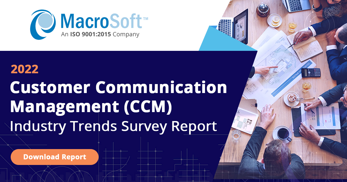 2022 Customer Communications Management (CCM) Industry Trends Survey Results