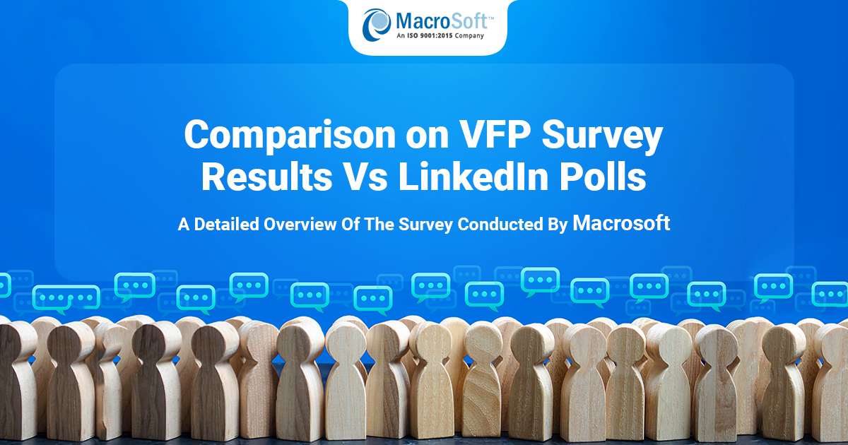 Comparison on VFP Survey Results Vs LinkedIn Polls – 2022
