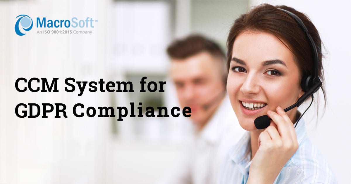 Customer Communication Management System for GDPR Compliance