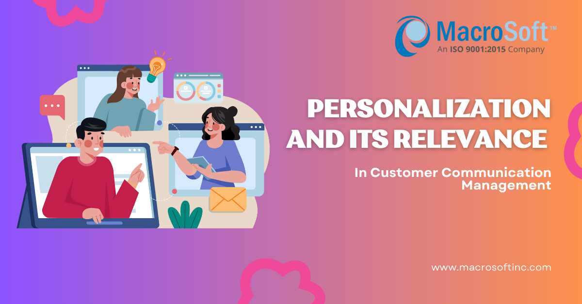 Personalization – Relevance in Customer Communication Management